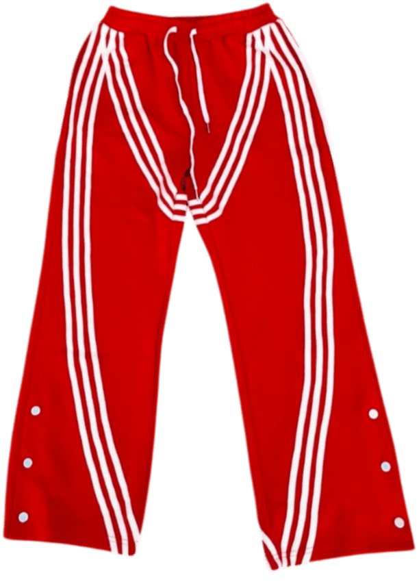 "MMMatrix" 2.0 Red Flared Sweats (Red) - MMMBrand