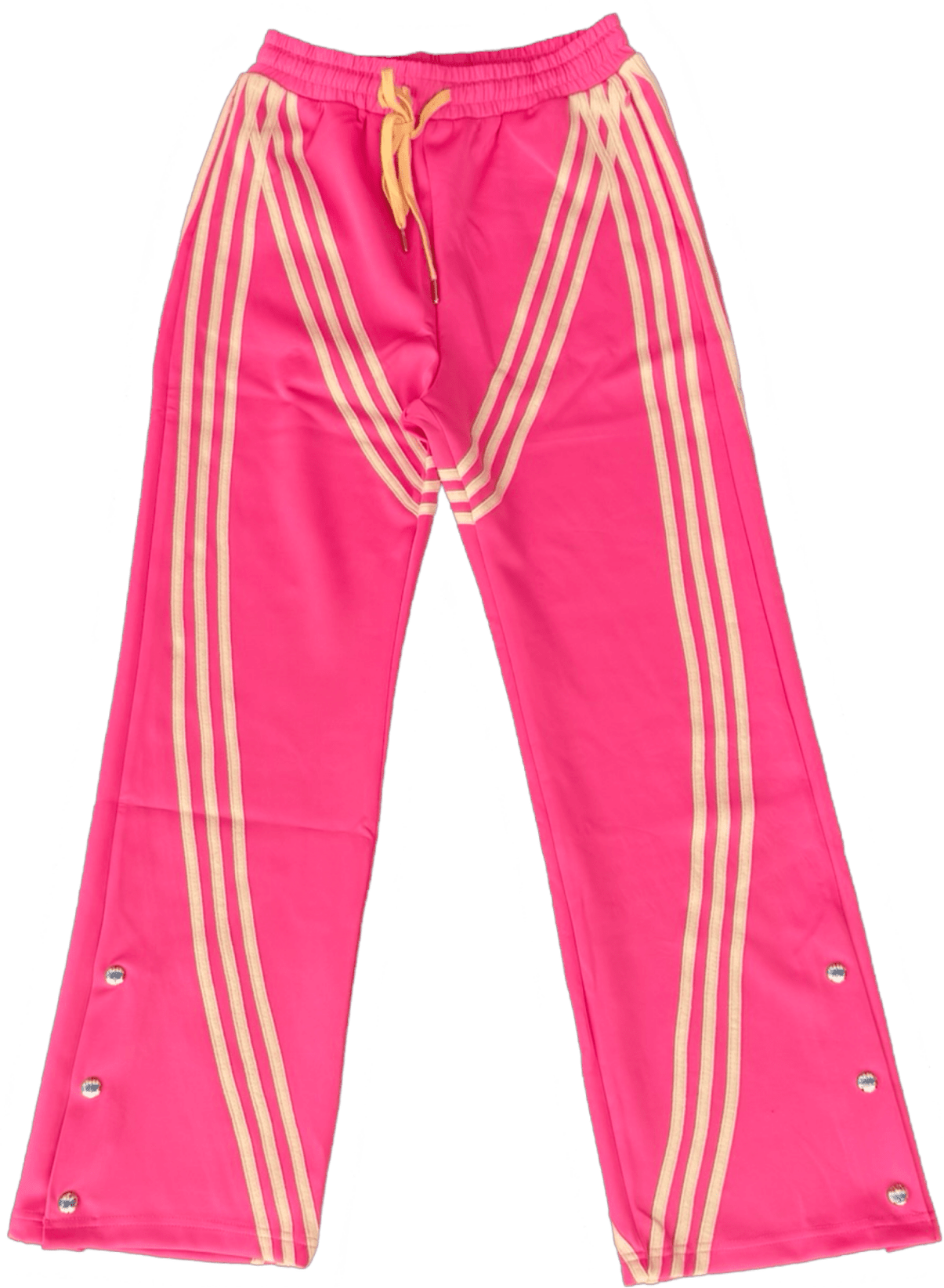 "MMMatrix" Flared Sweats 2.0 (Pink/cream) - MMMBrand