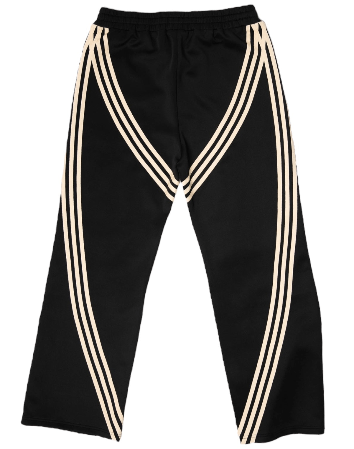 "MMMatrix" Flared Sweats 2.0 (Black/Cream) - MMMBrand