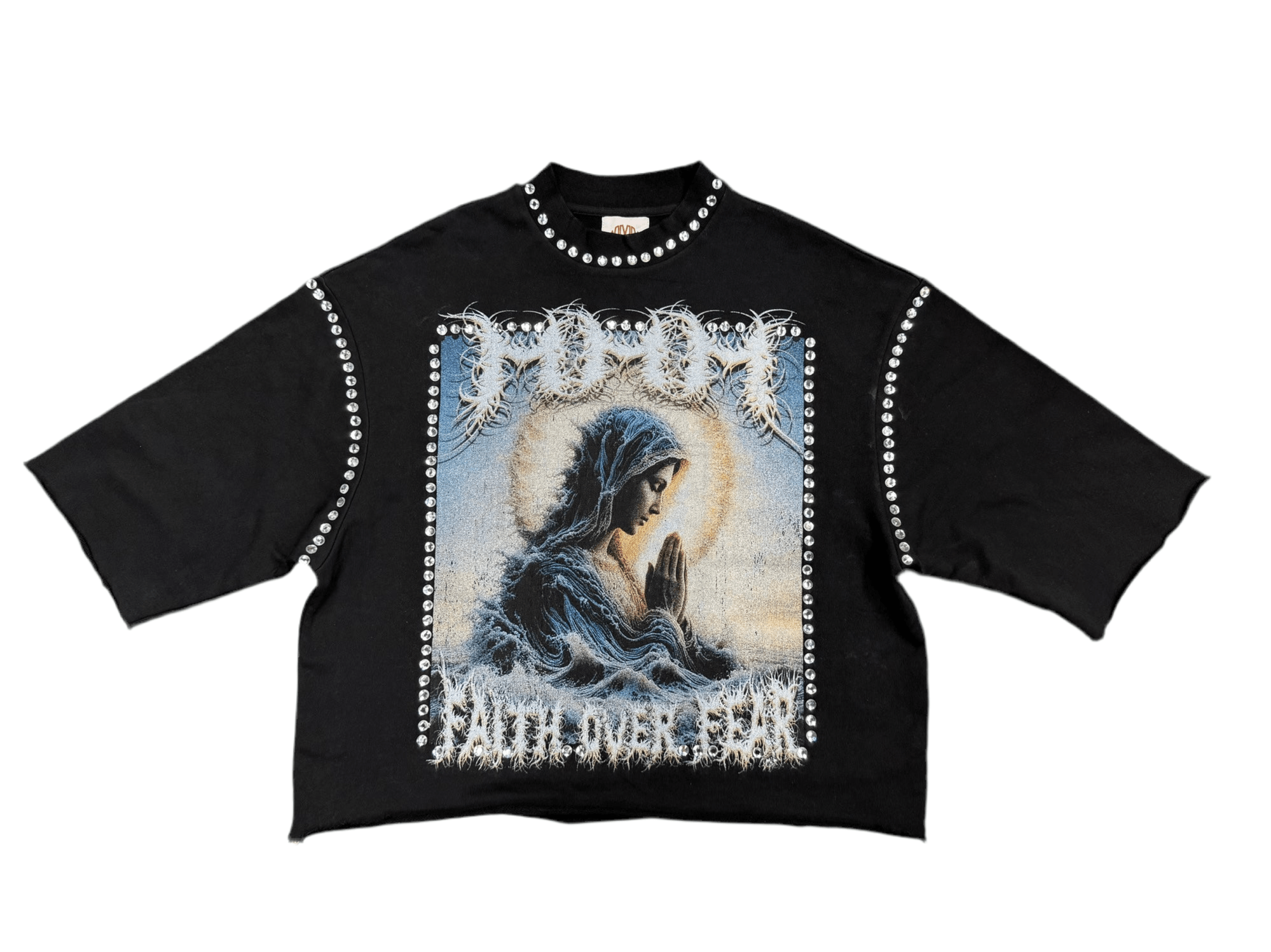 “FOF” CROPPED CREWNECK “FRIENDS & FAMILY” - MMMBrand