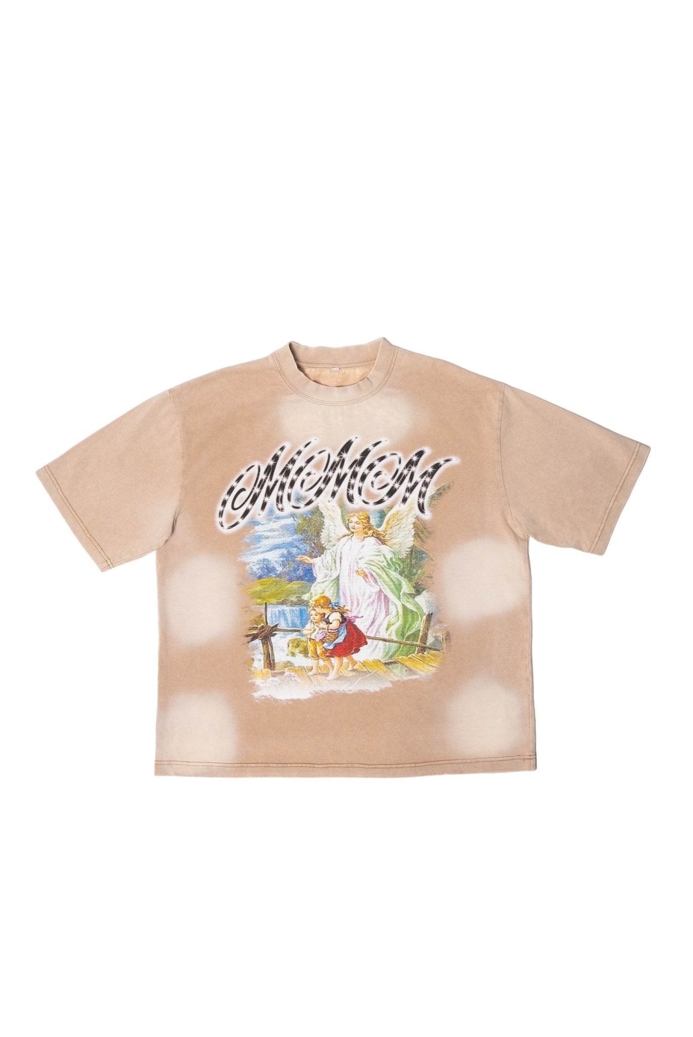 “FAITH” ACID WASHED SUN FADED TEE - MMMBrand