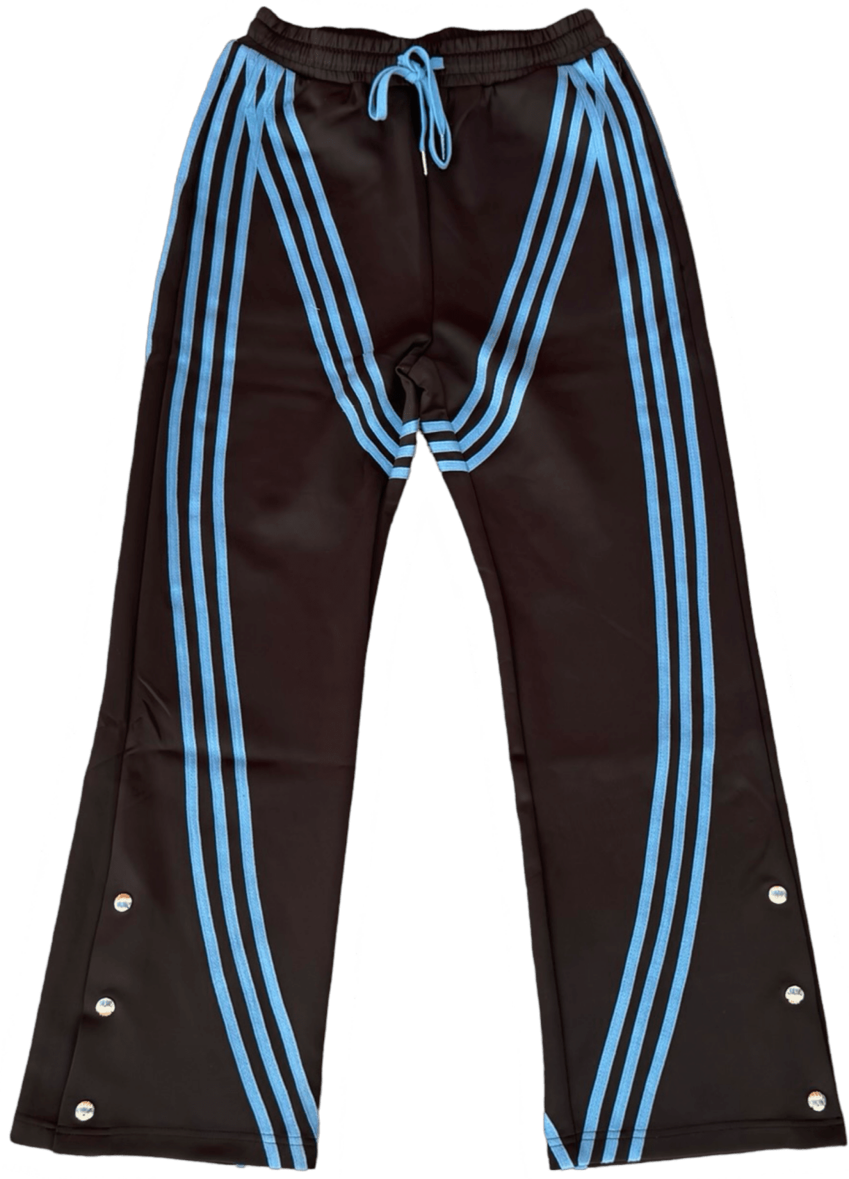 "MMMatrix" Flared Sweats 2.0 (Black/Tiffany blue) - MMMBrand