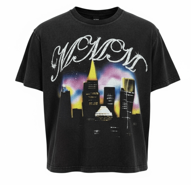 “BAMN” Rhinestone Tee - MMMBrand