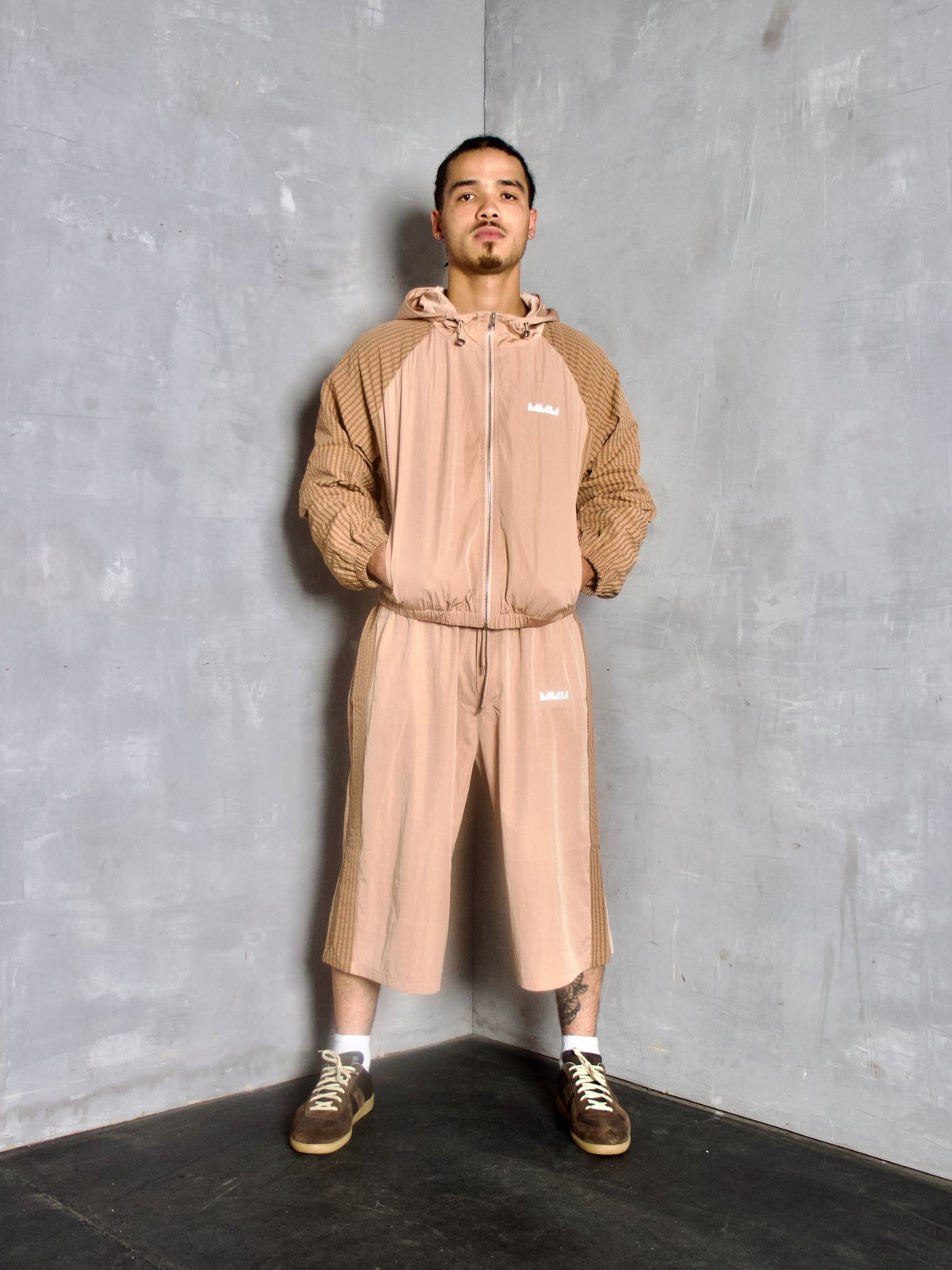 DUNE PLAID TRACK JACKET - MMMBrand
