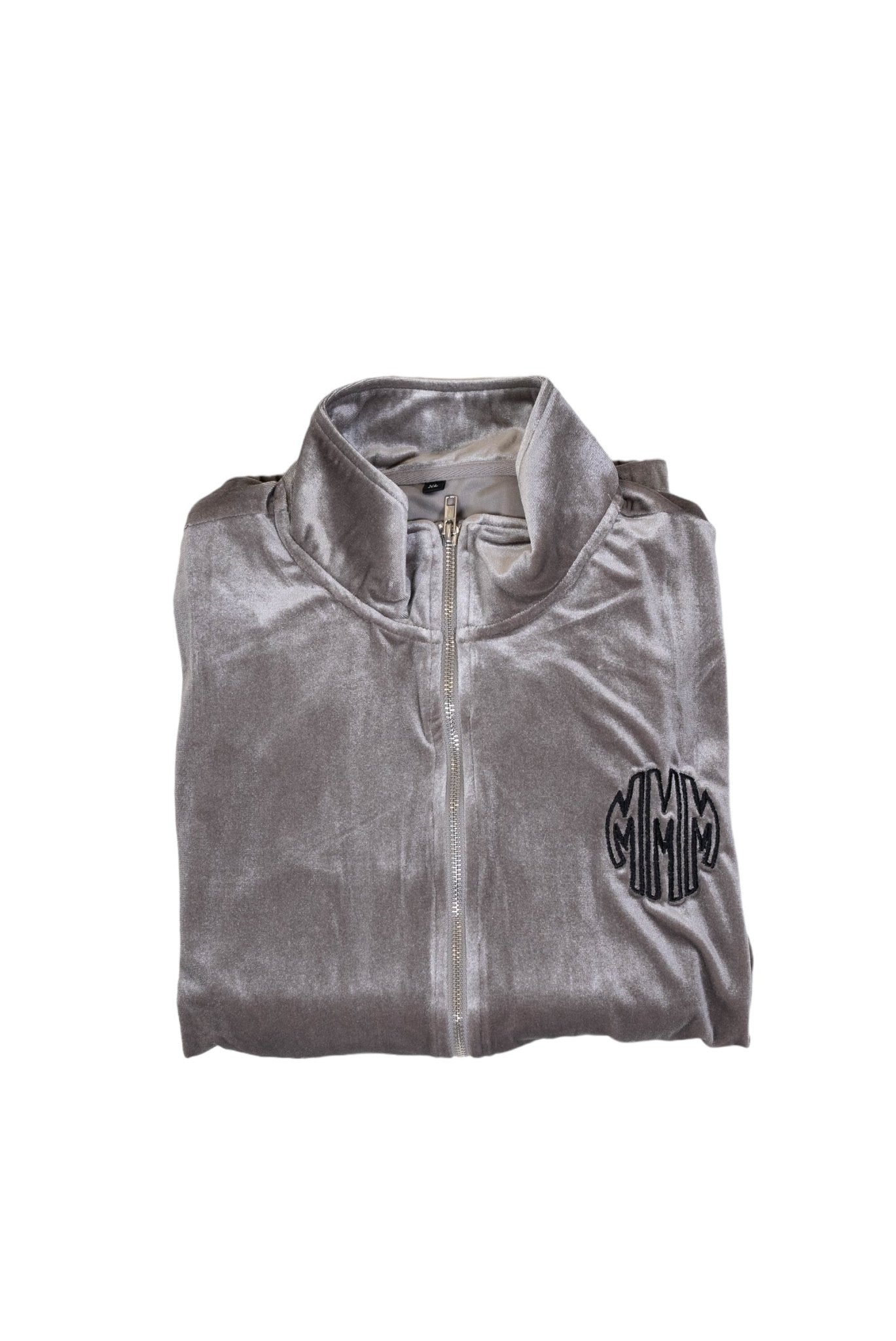 OG VVS VELOUR TRACKSUIT SET GREY - MMMBrand