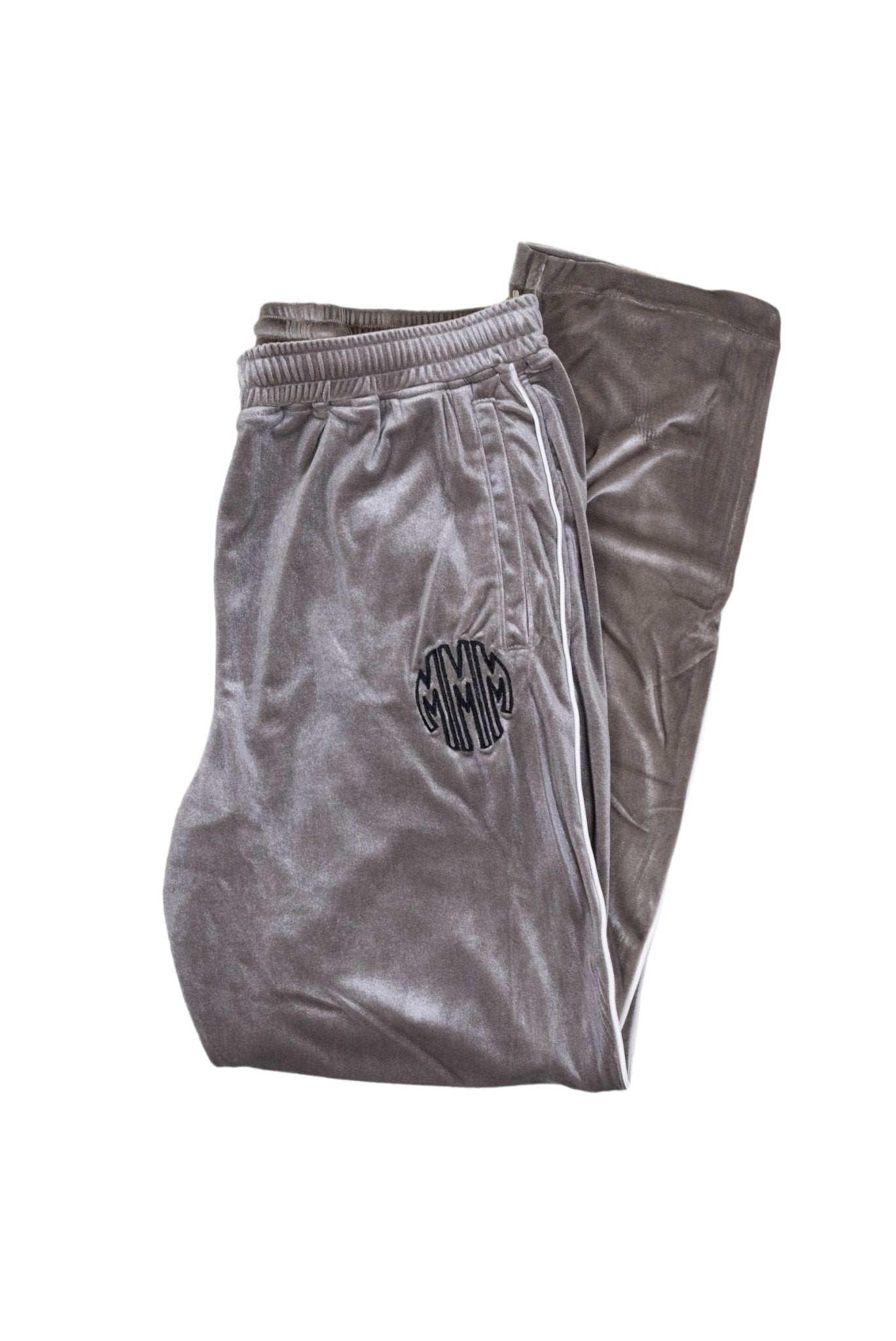 OG VVS VELOUR TRACKSUIT SET GREY - MMMBrand