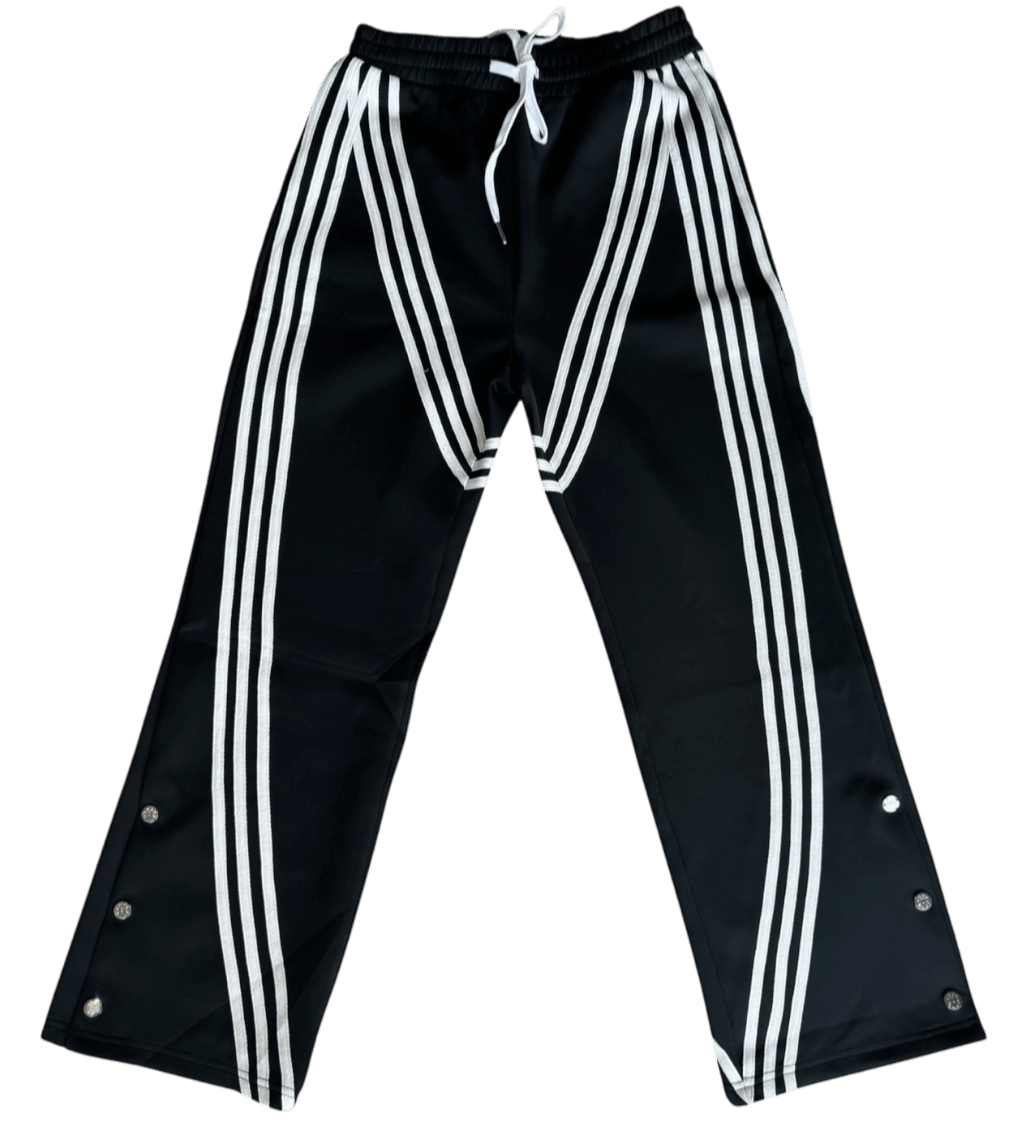 "MMMatrix" Flared Sweats 2.0 (Nero Helene/Bianco Comes) - MMMBrand