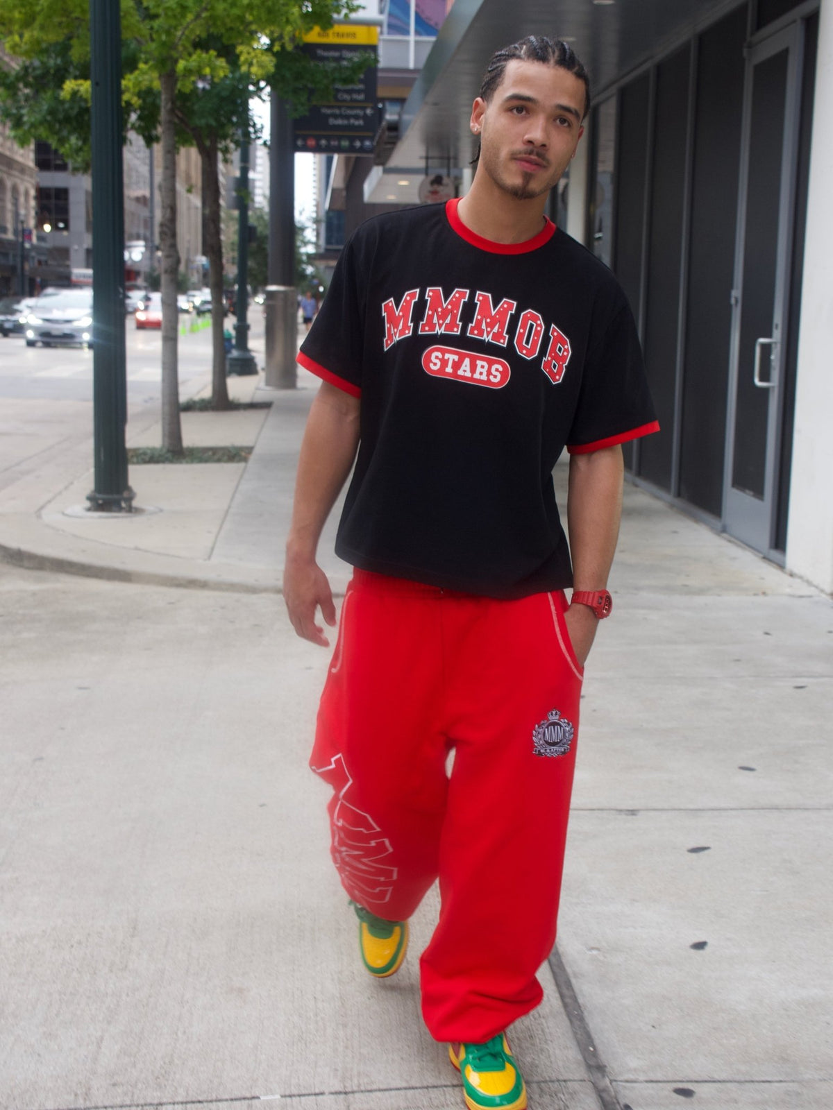 MMMOB STARS RINGER TEE - MMMBrand