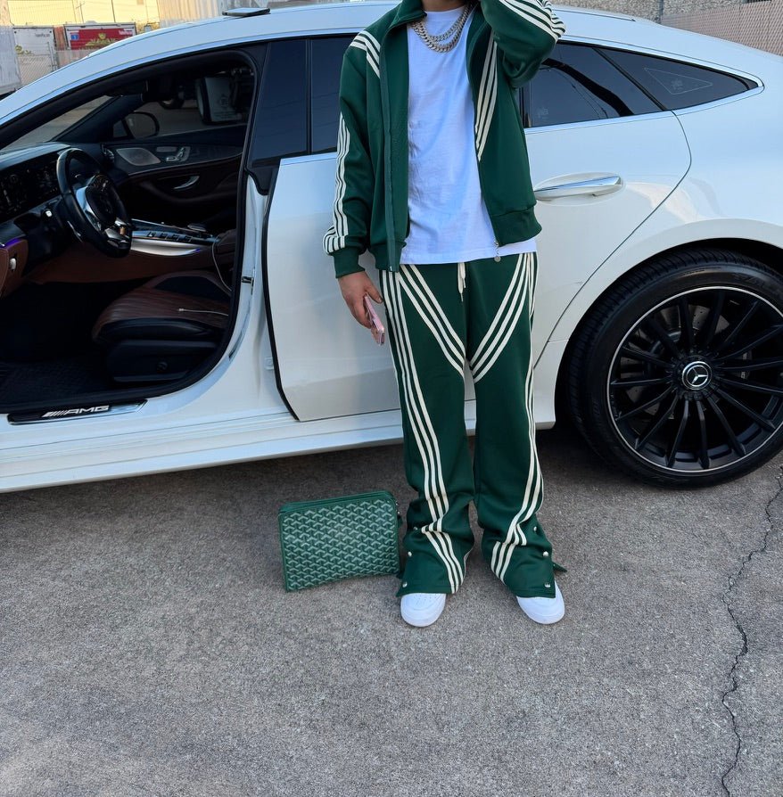 "MMMatrix" Sweats EmeraldGreen&Cream - MMMBrand
