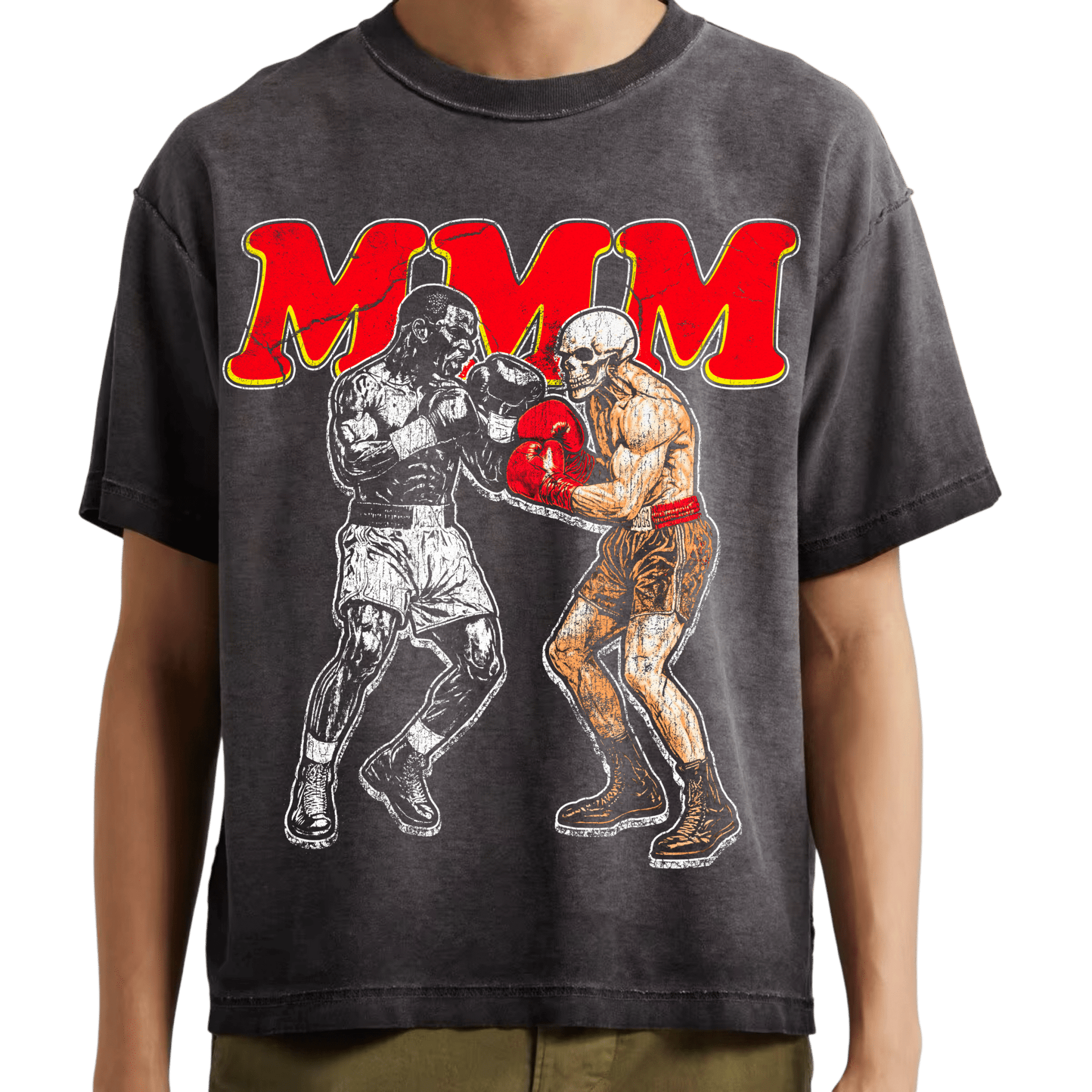 “MMM FOREVER”REVERSE SUN FADED TEE - MMMBrand