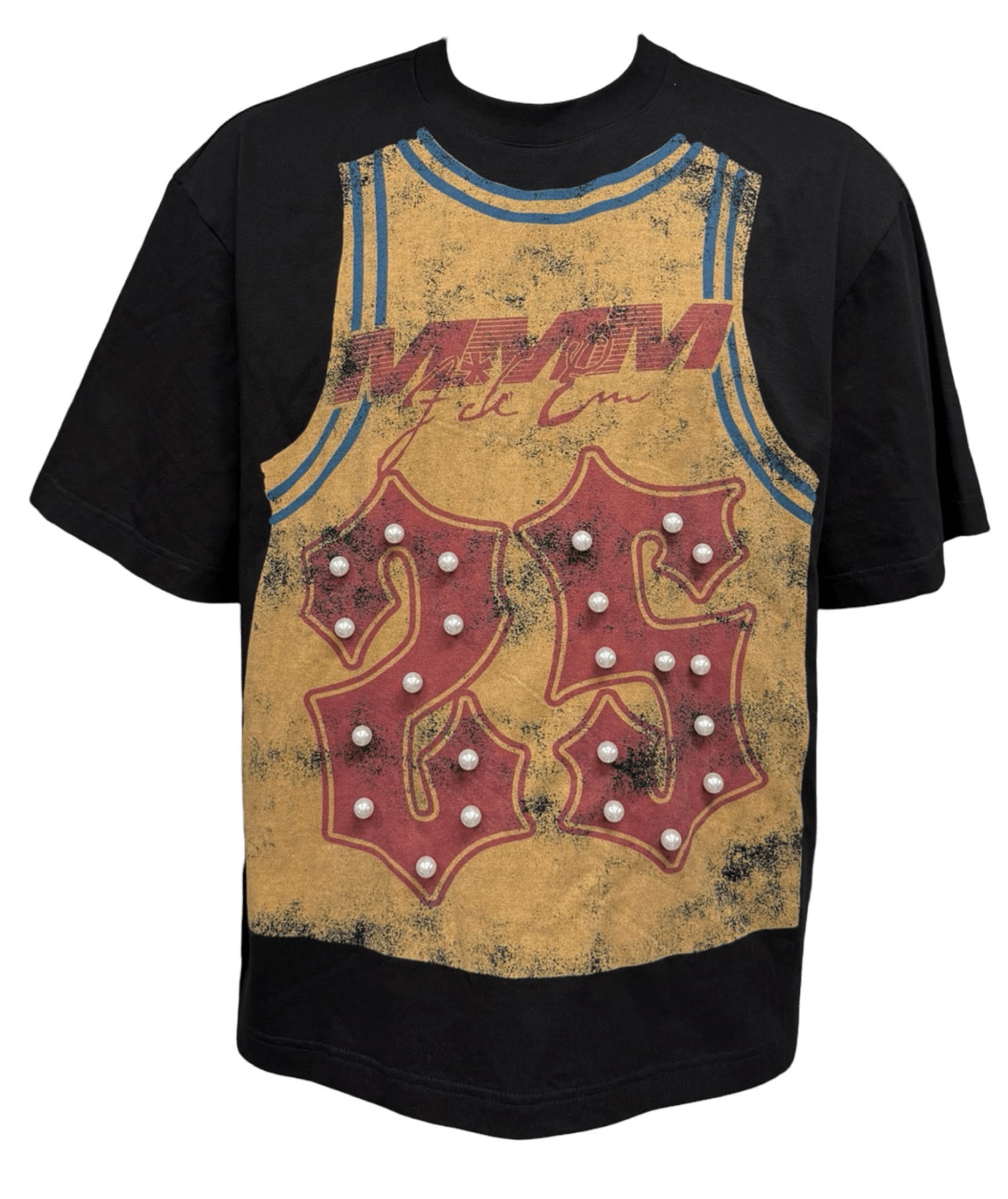 “F*ck Em We Ball” Illusion Jersey Tee - MMMBrand