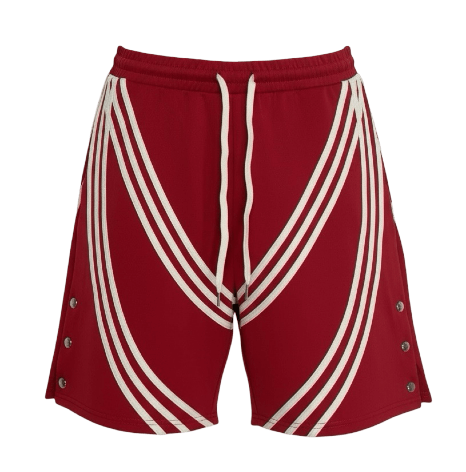 "MMMatrix" Snap Shorts Red&Cream - MMMBrand