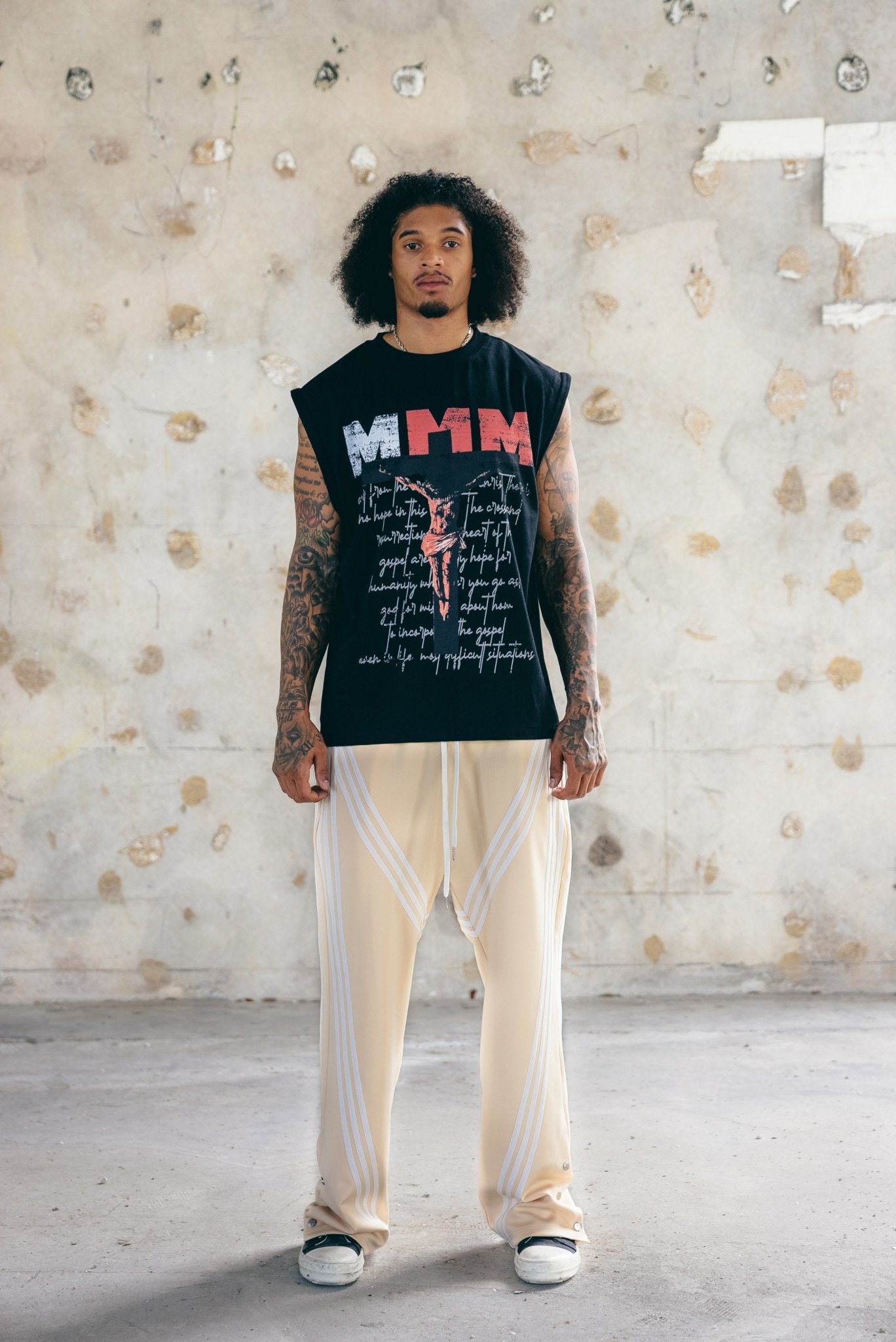 2 IN 1 REMOVABLE SLEEVE JERSEY TEE - MMMBrand