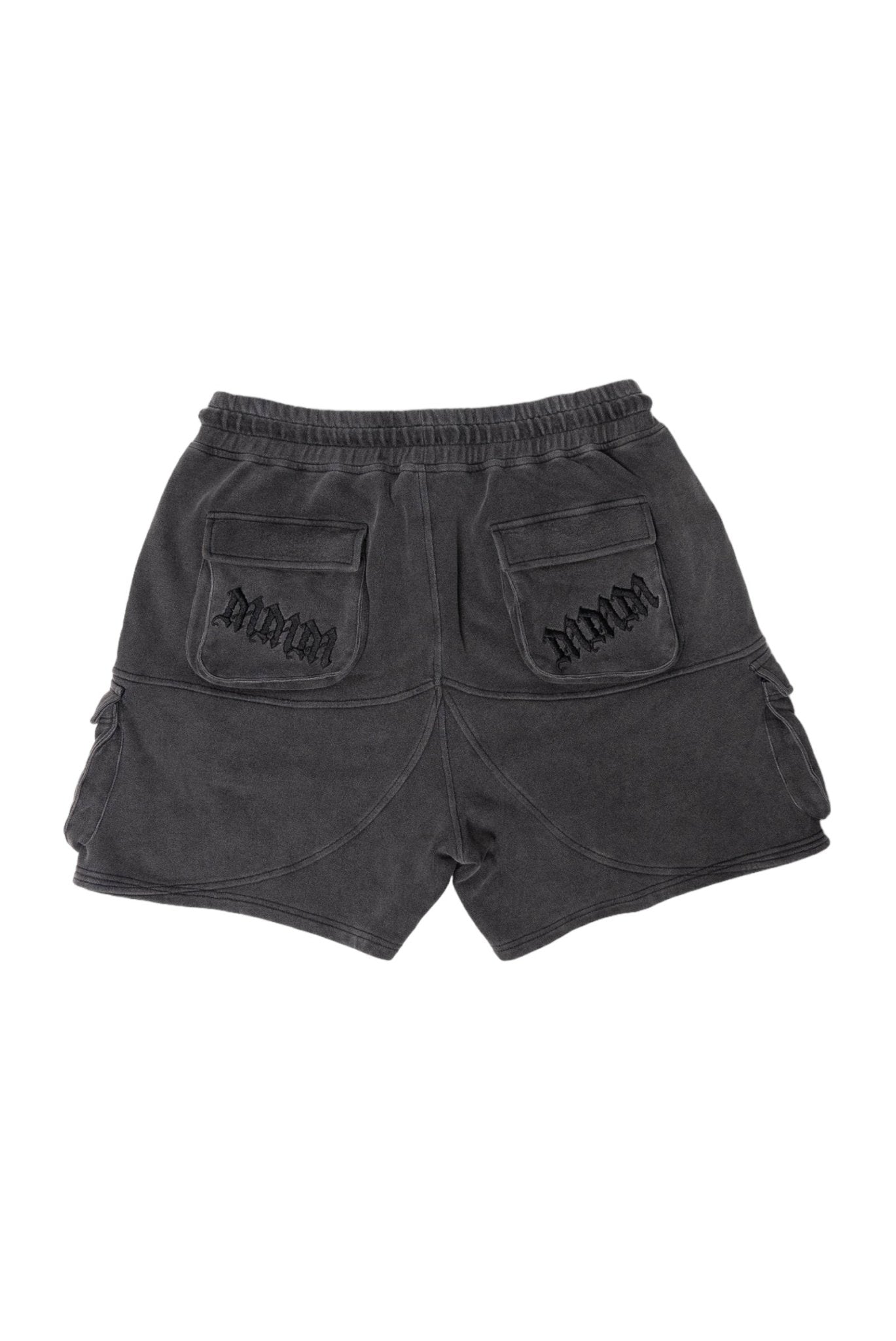 WASHED FRENCH TERRY CARGO SHORTS - MMMBrand
