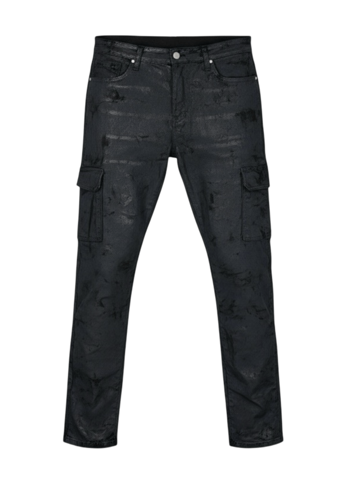Aged Cracked Cargo Denim - MMMBrand