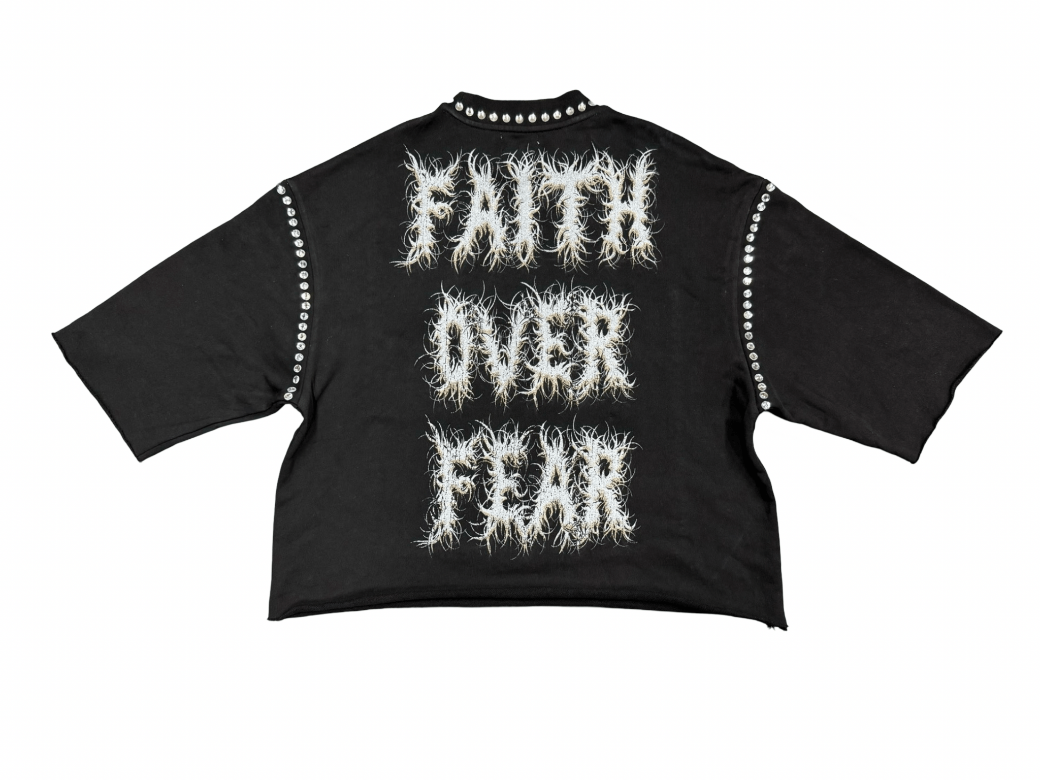 “FOF” CROPPED CREWNECK “FRIENDS & FAMILY” - MMMBrand