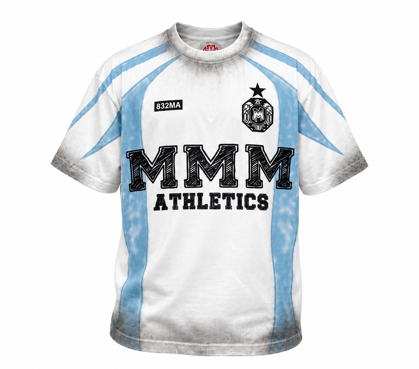 FUTBOL JERSEY AIR BRUSH TEE - MMMBrand