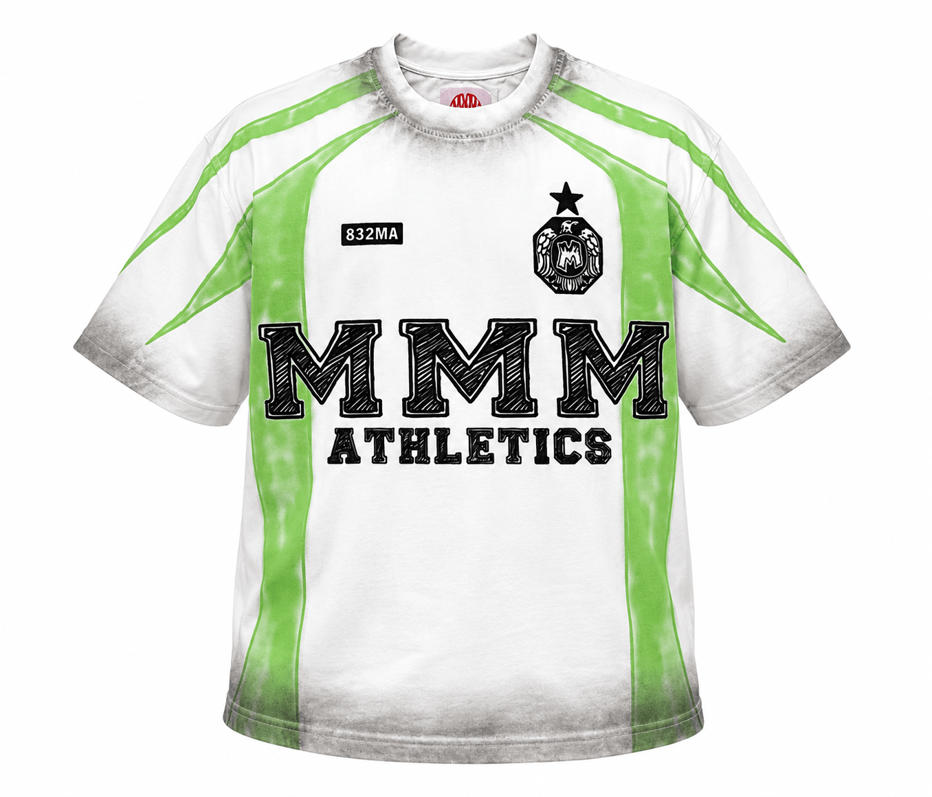 FUTBOL JERSEY AIR BRUSH TEE - MMMBrand