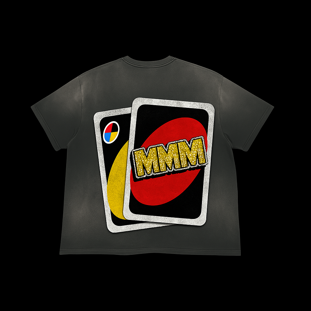 “MMMuno” VINTAGE RHINESTONE TEE