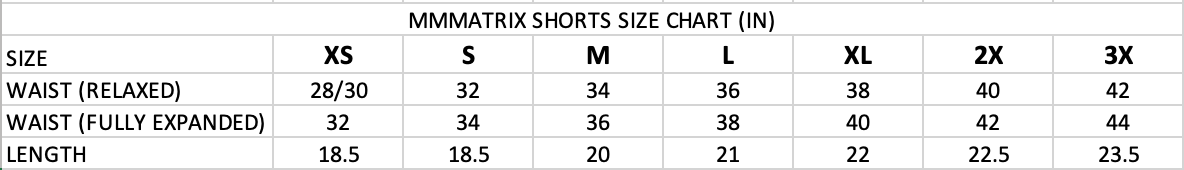 "MMMatrix" Snap Shorts 2.0 (Black/Cream) - MMMBrand