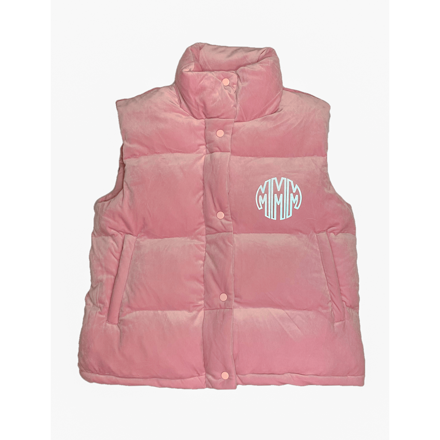 VELVET PUFFER VEST - MMMBrand