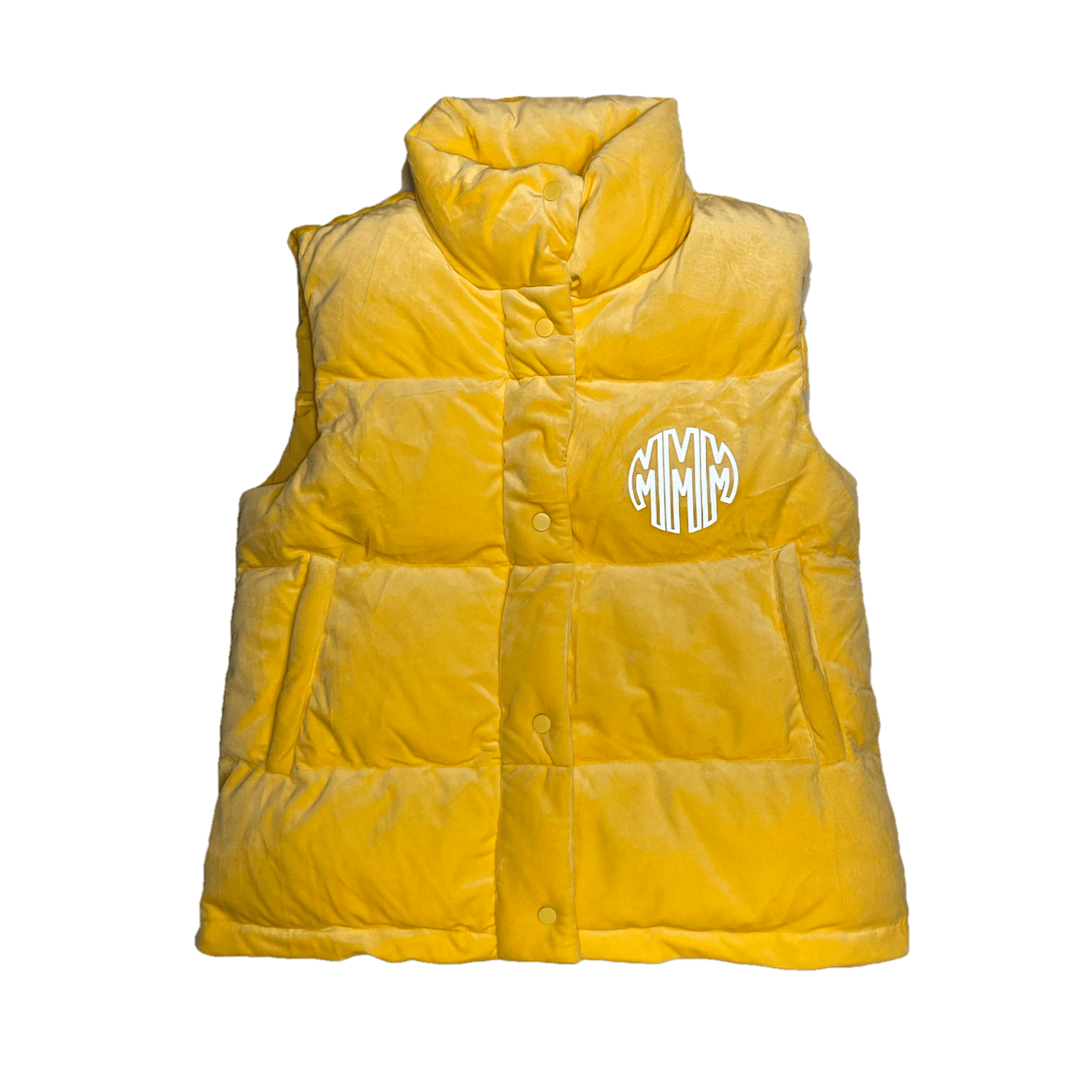 VELVET PUFFER VEST - MMMBrand