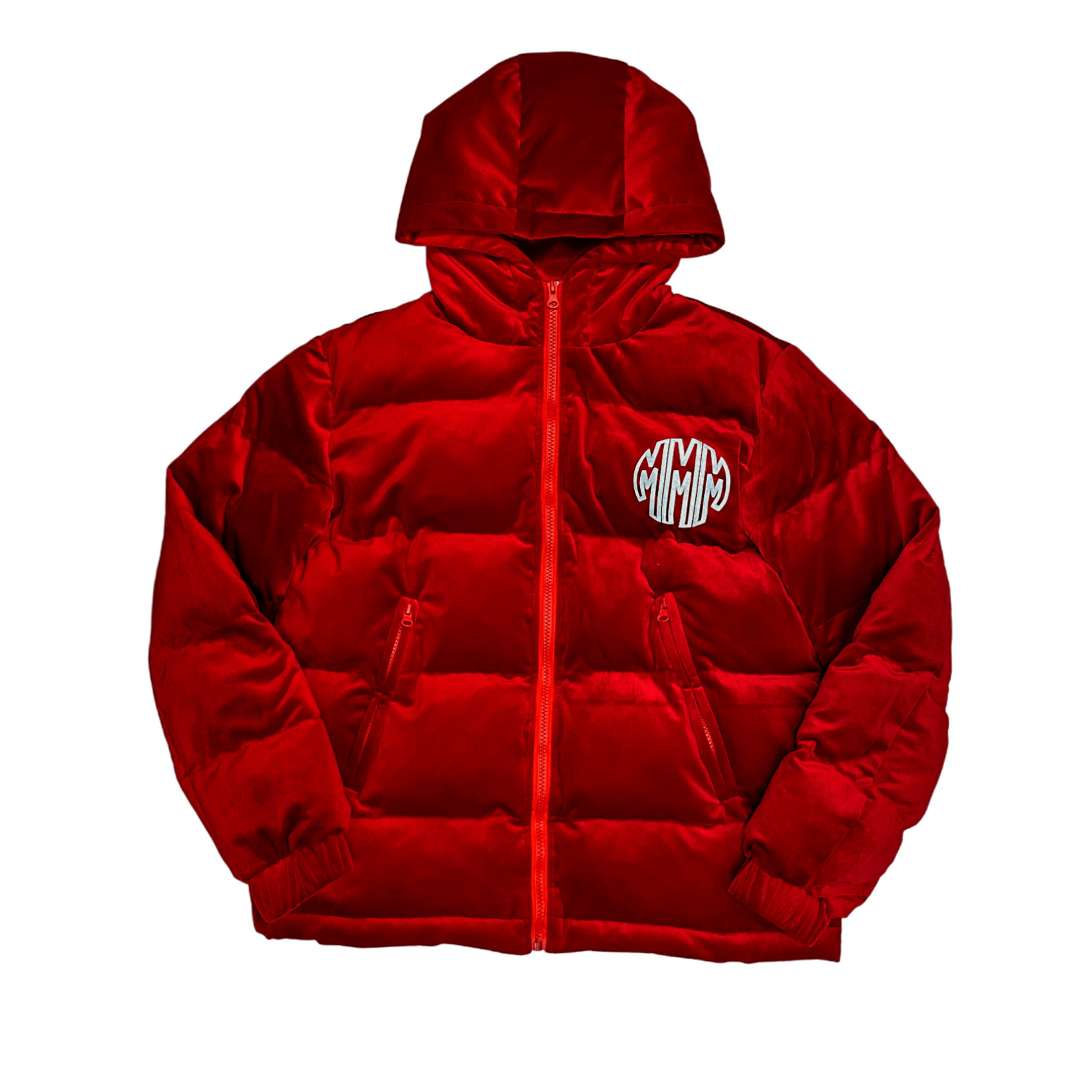 VELVET PUFFER JACKET - MMMBrand
