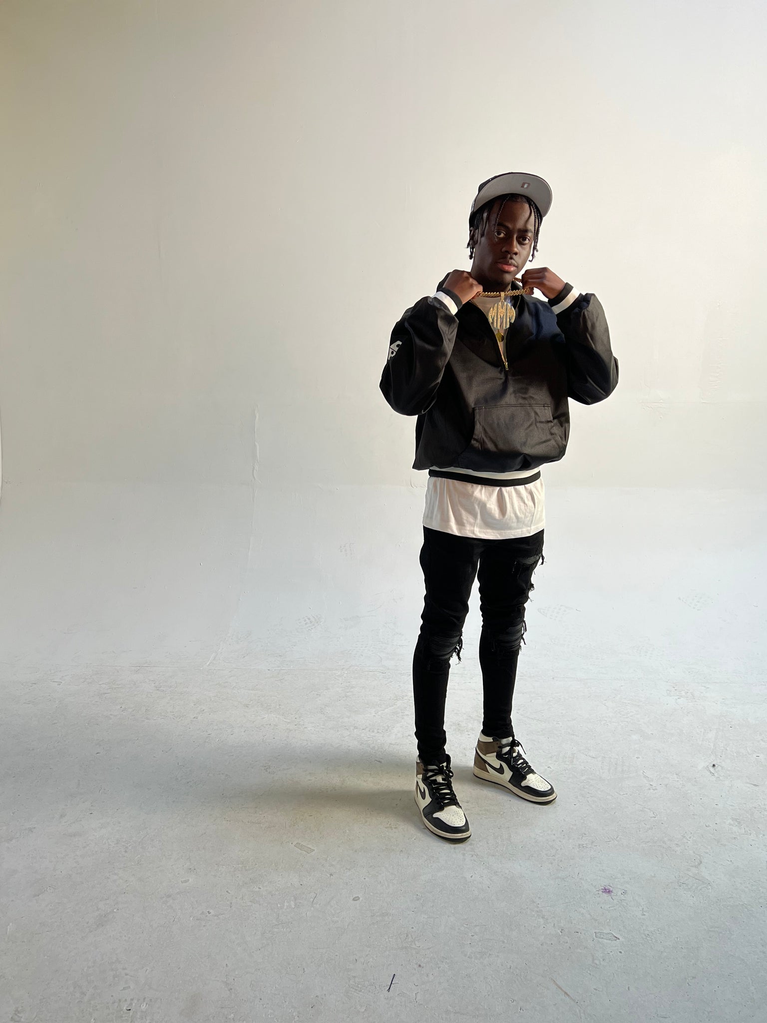 Satin Coach Pullover